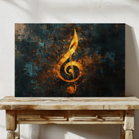 Molten Notes Dance Through Darkness
