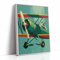 The Rabbit's Biplane
