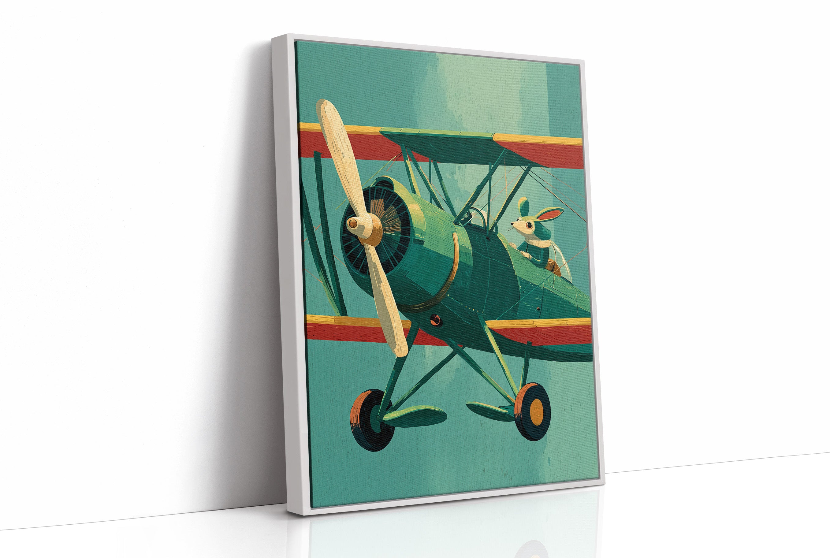 The Rabbit's Biplane