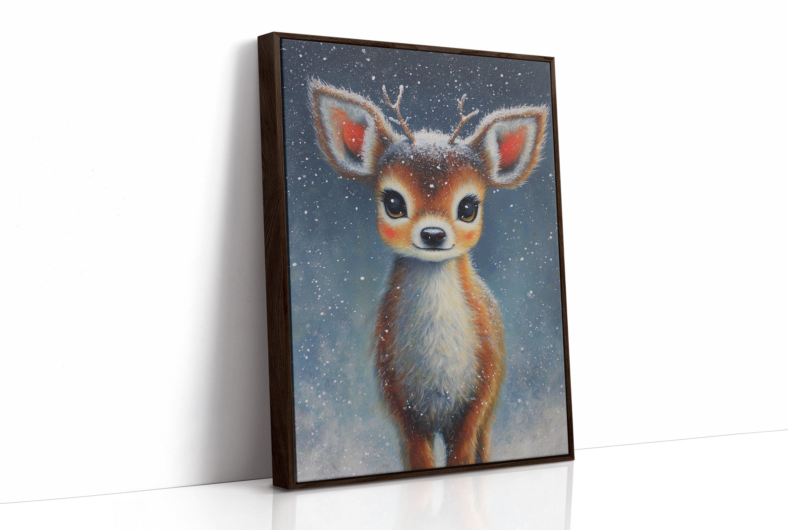 Starlit Fawn Brings Winter Magic