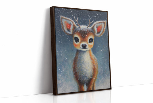 Starlit Fawn Brings Winter Magic