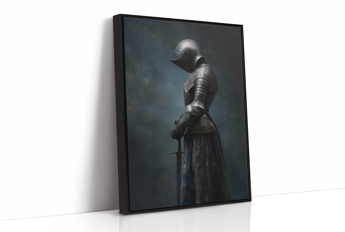 Silent Knight In Fading Mist