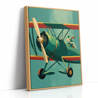 The Rabbit's Biplane