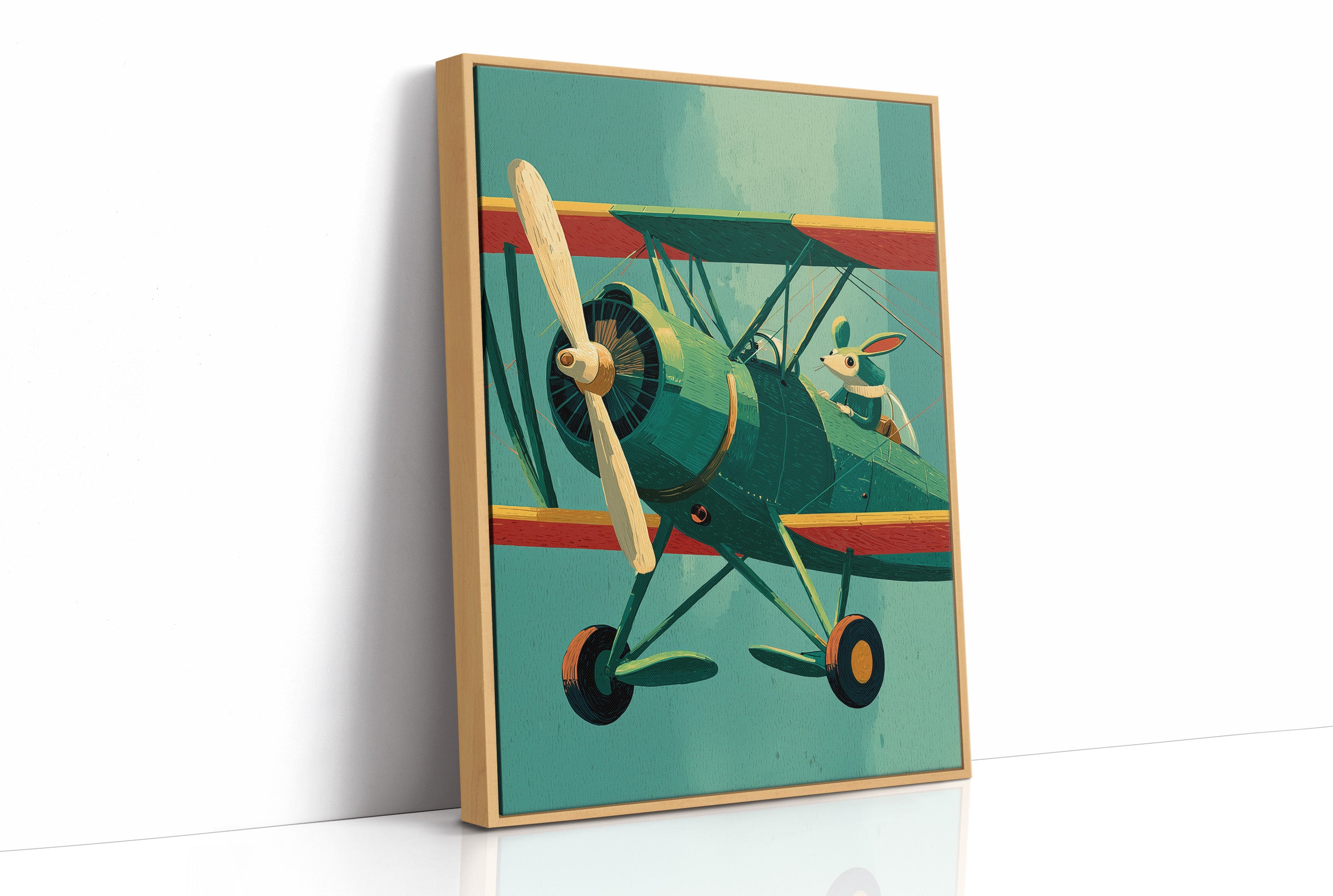The Rabbit's Biplane