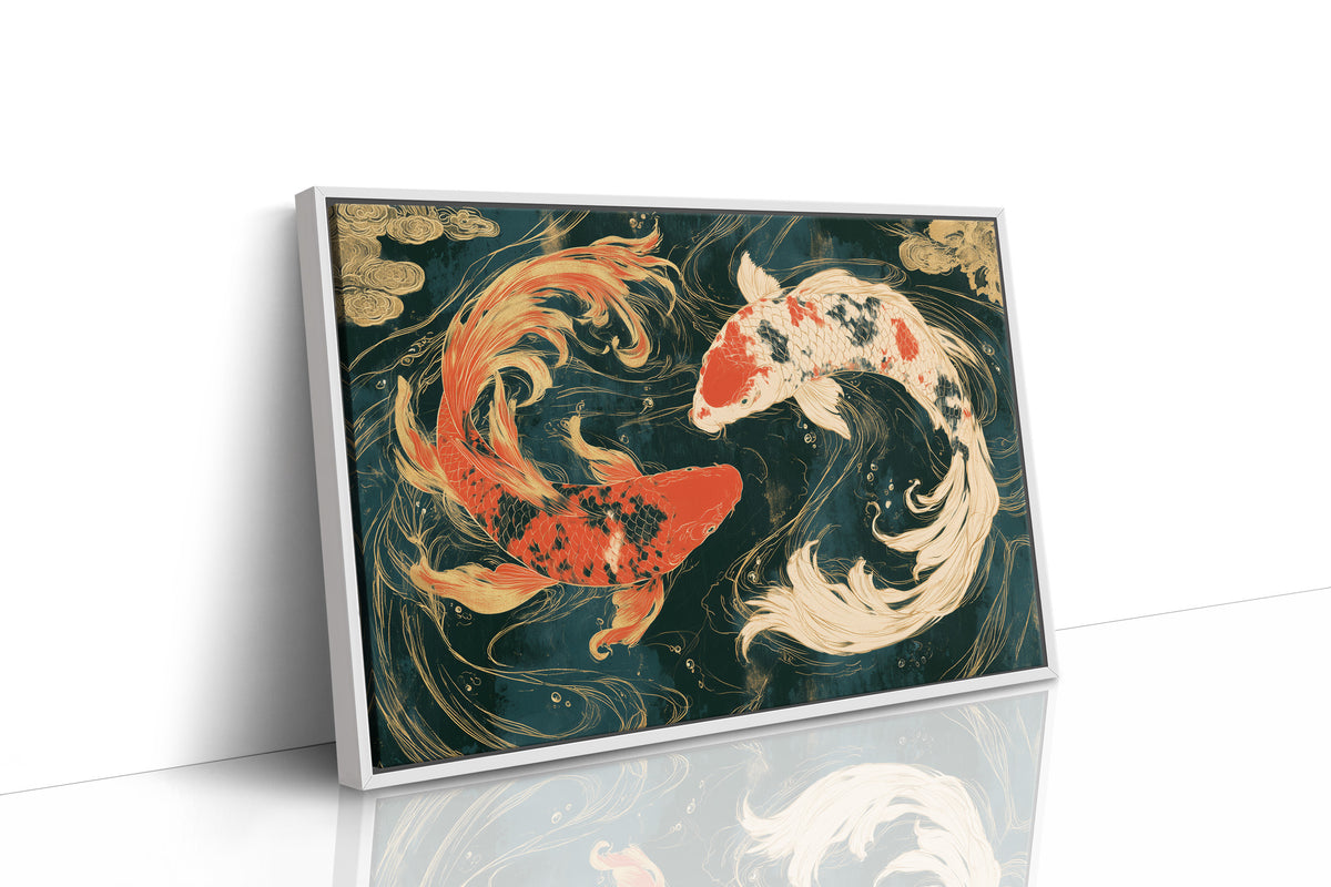 Two Koi, Zero Personal Space