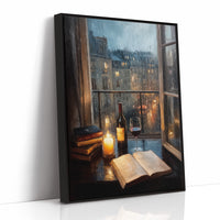 Paris Rainfall And Vintage Pages