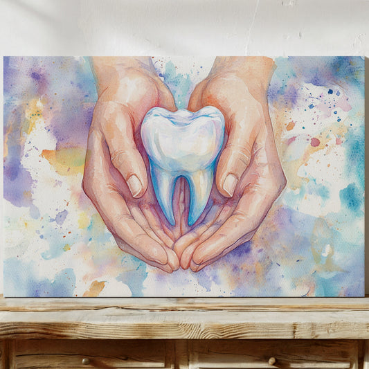 Gentle Hands Hold Healing Light
