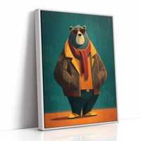 Bear in a Trench Coat