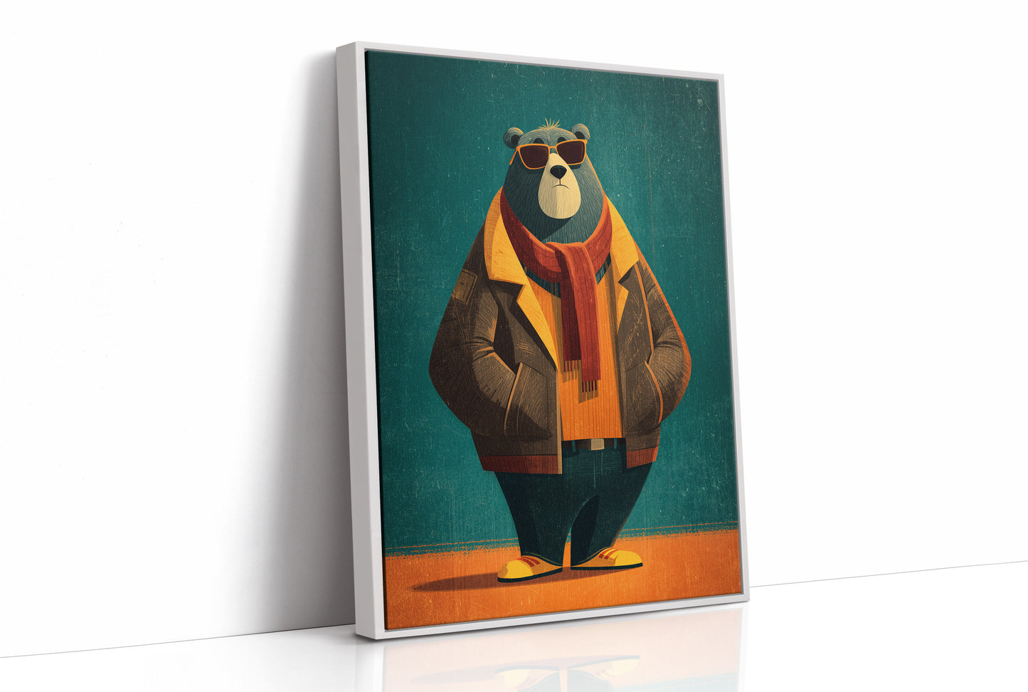 Bear in a Trench Coat