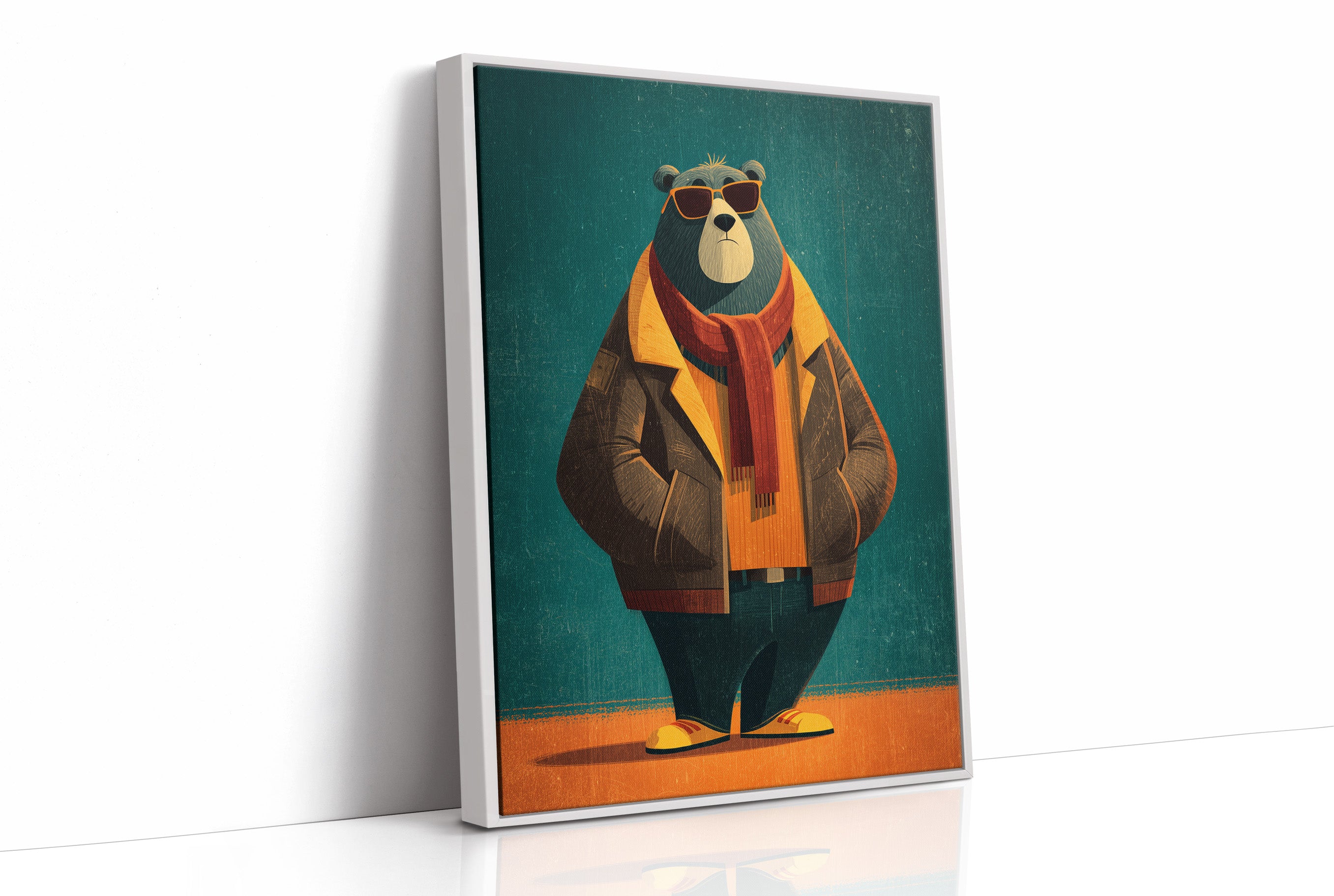 Bear in a Trench Coat