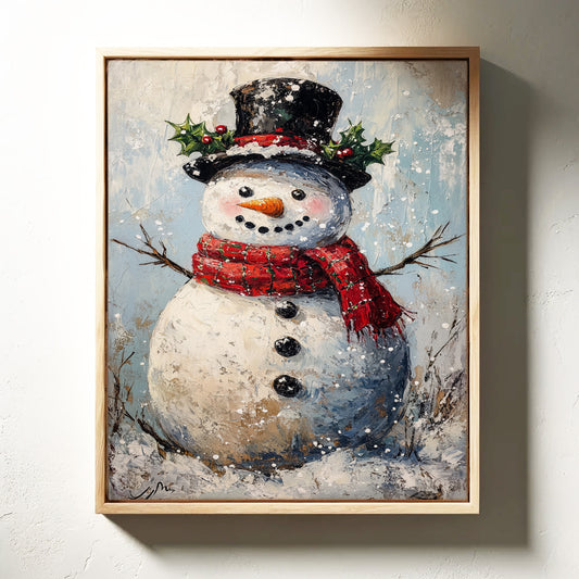 A Frosty Friend Awaits