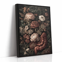 Velvet Blooms Against Midnight Walls