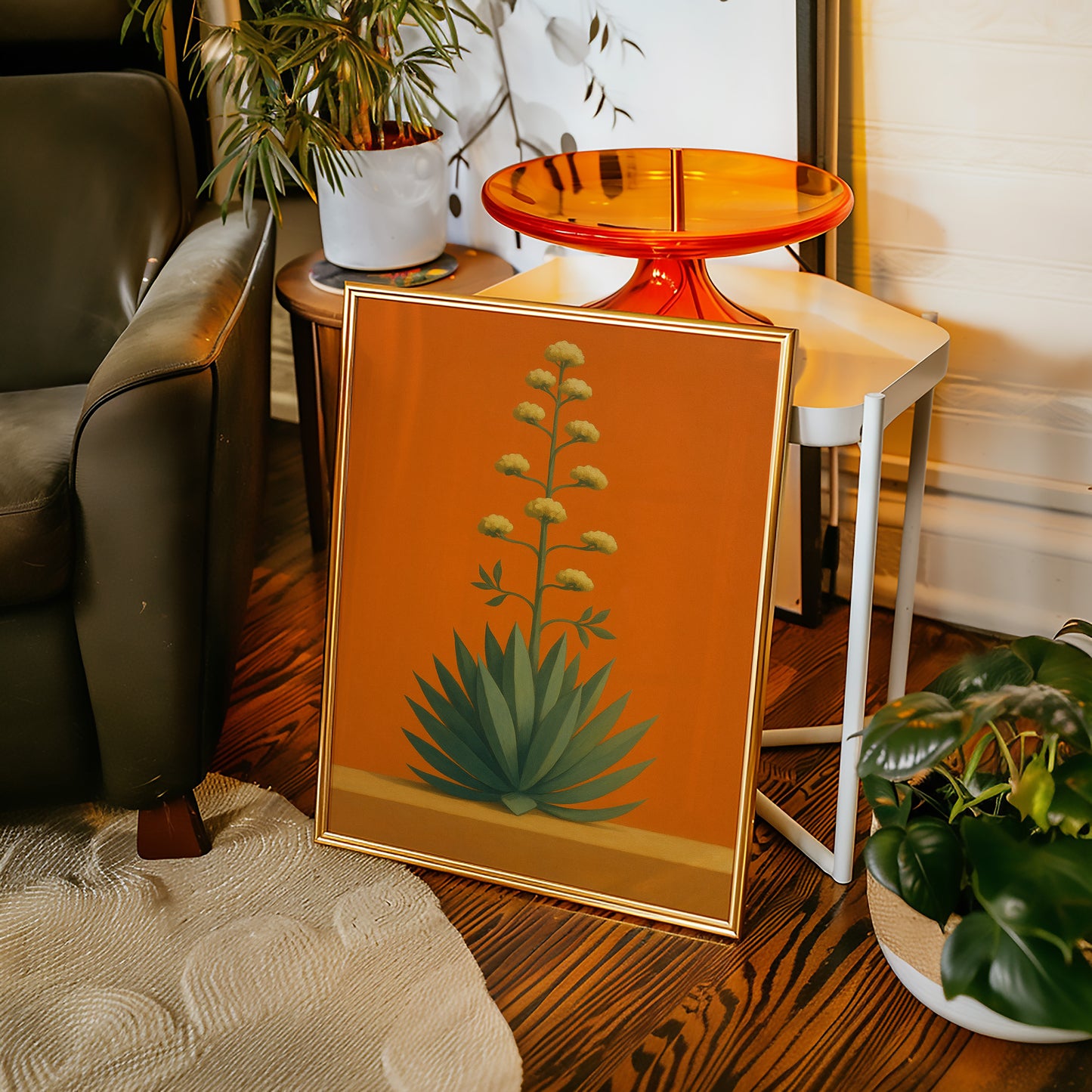 Blooming Agave