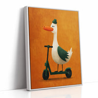 Goose on Wheels