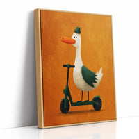 Goose on Wheels