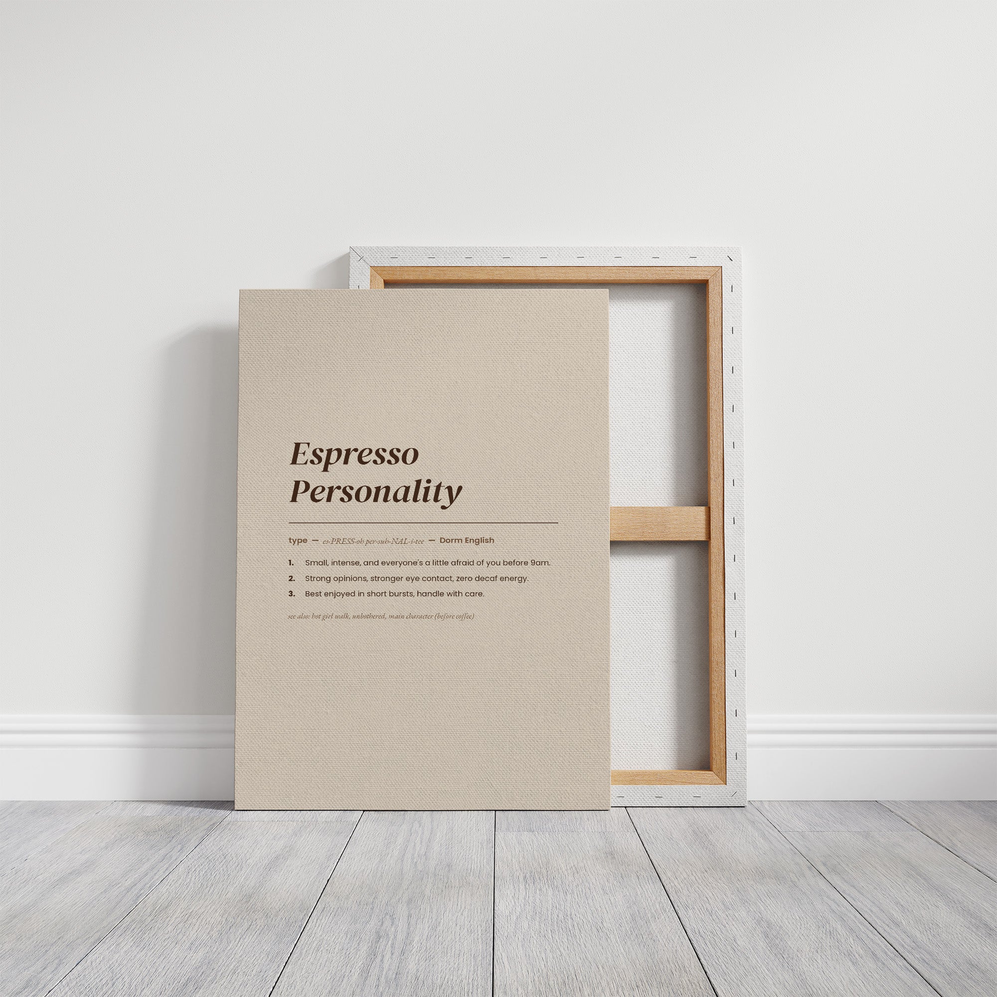 Espresso Personality