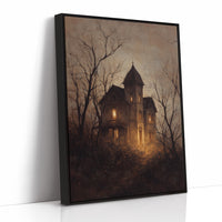 Amber Windows Pierce Autumn Fog