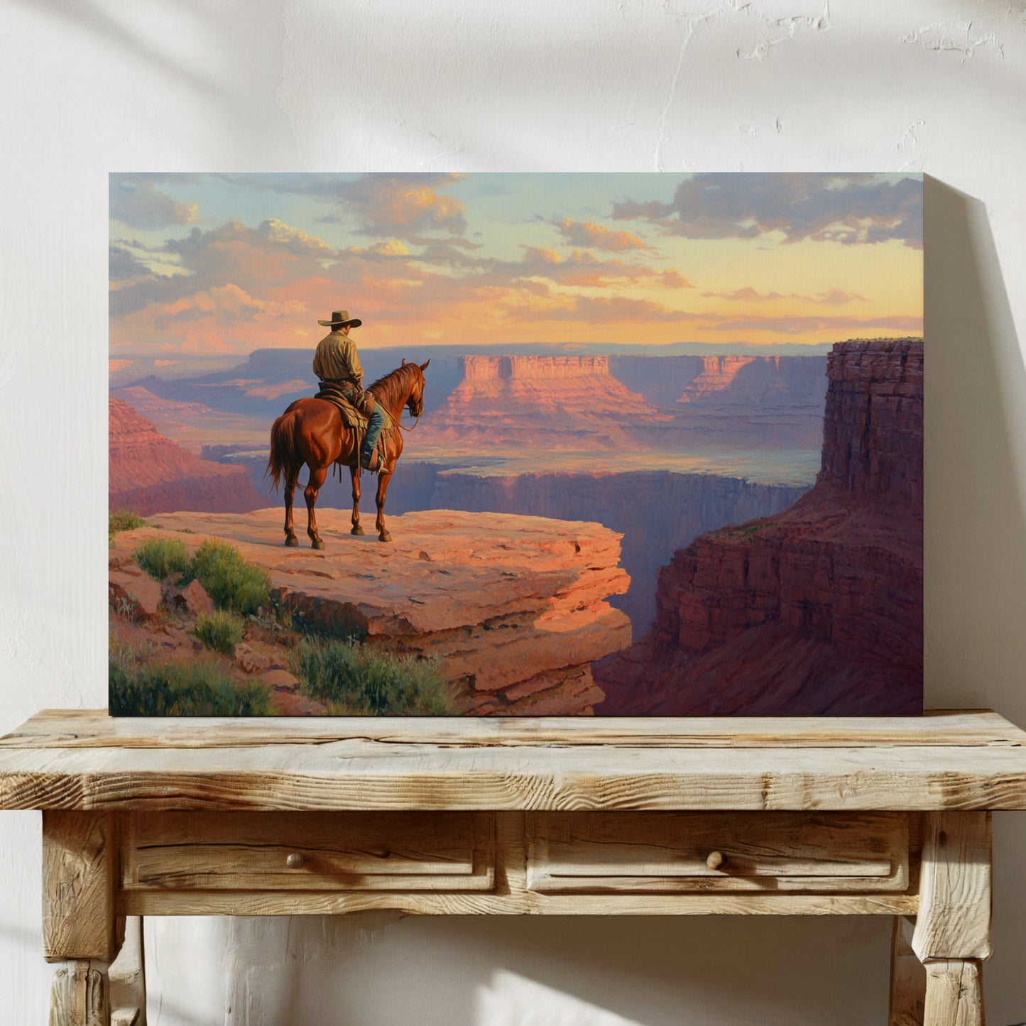 Red Rock Tales At Sunset's Edge
