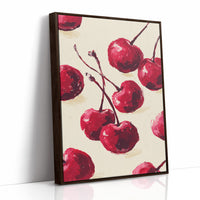 Crimson Harvest: Cherries in Bold Brushstrokes