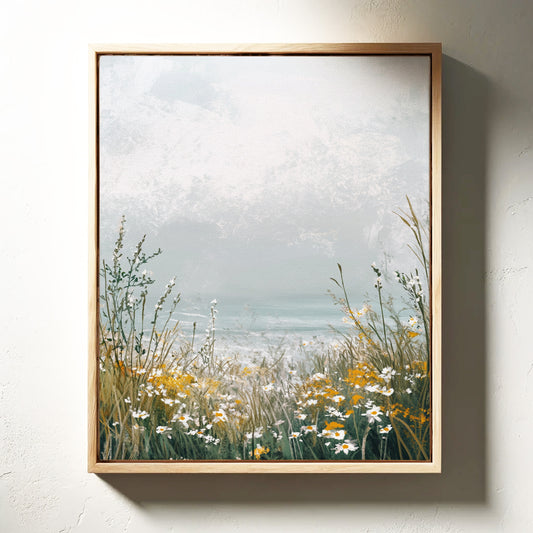 Where Wildflowers Meet the Sea