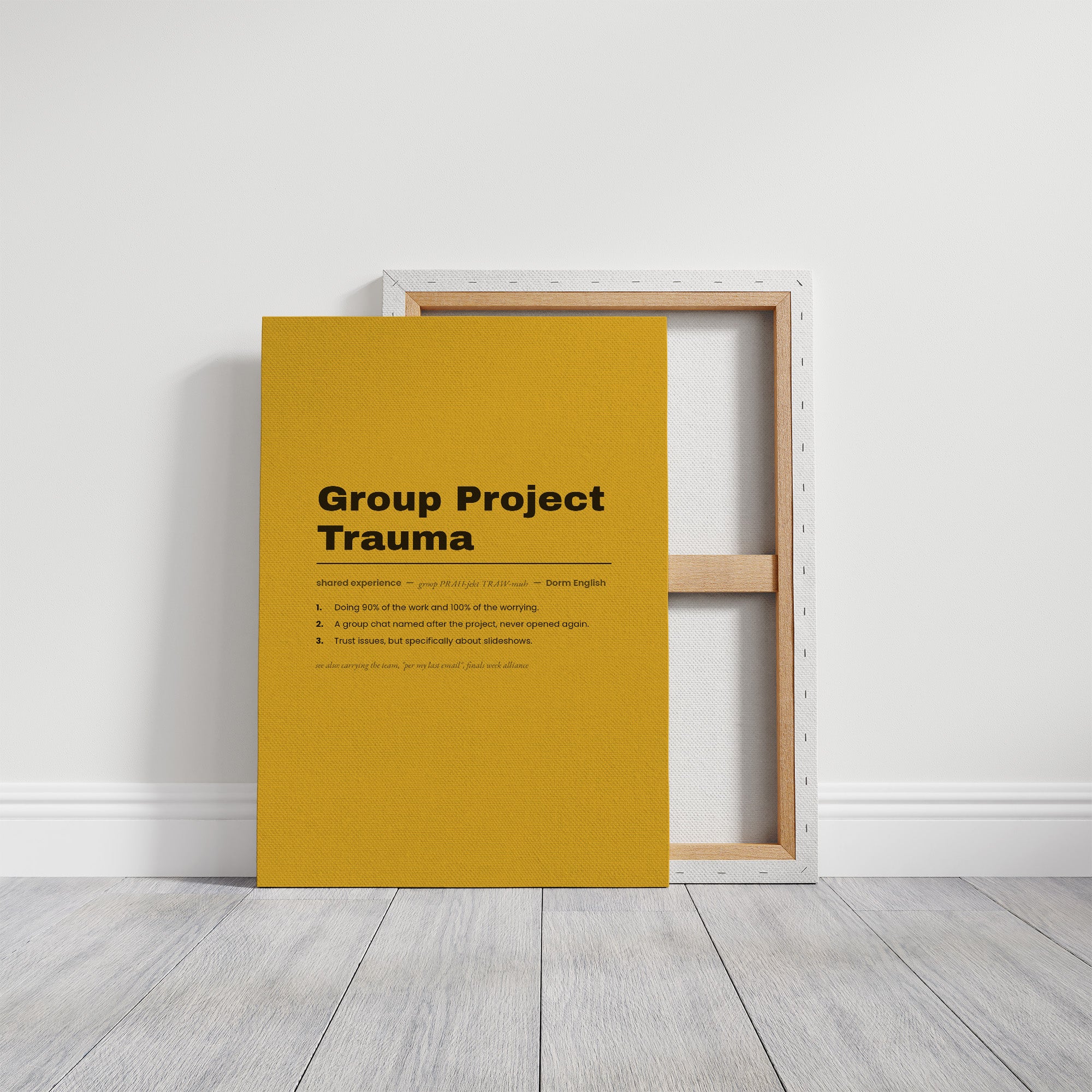 Group Project Trauma