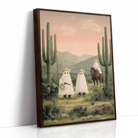 Ghostly Riders Meet Desert Dawn