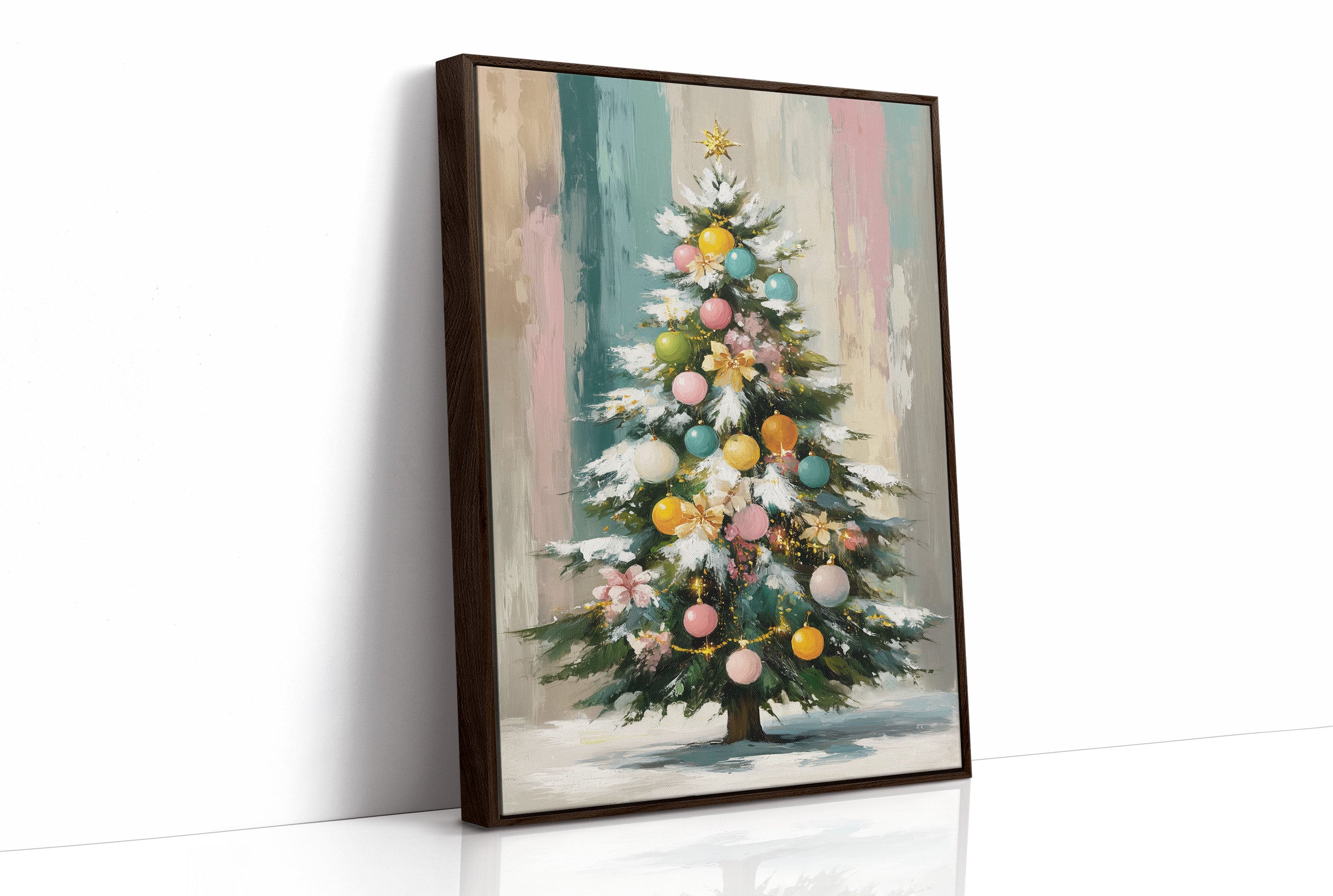Pastel Ornaments Paint December Dreams