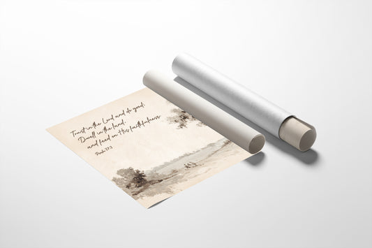 Faith Grows In Quiet Fields