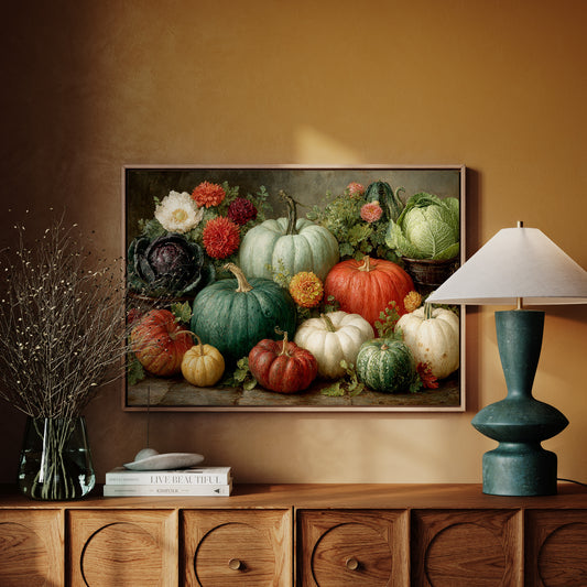 Harvest's Bounty in Colorful Abundance