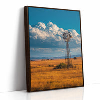 Windmill Tales Under Prairie Skies