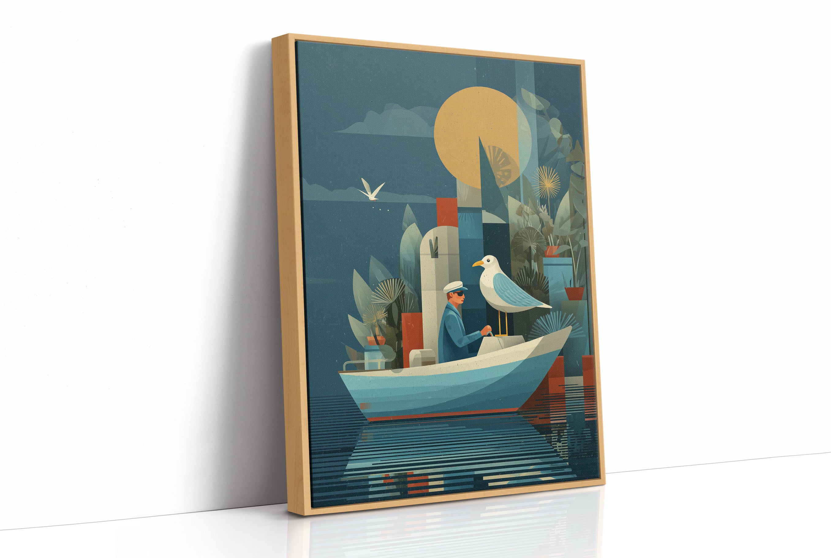 Captain and the Great Gull
