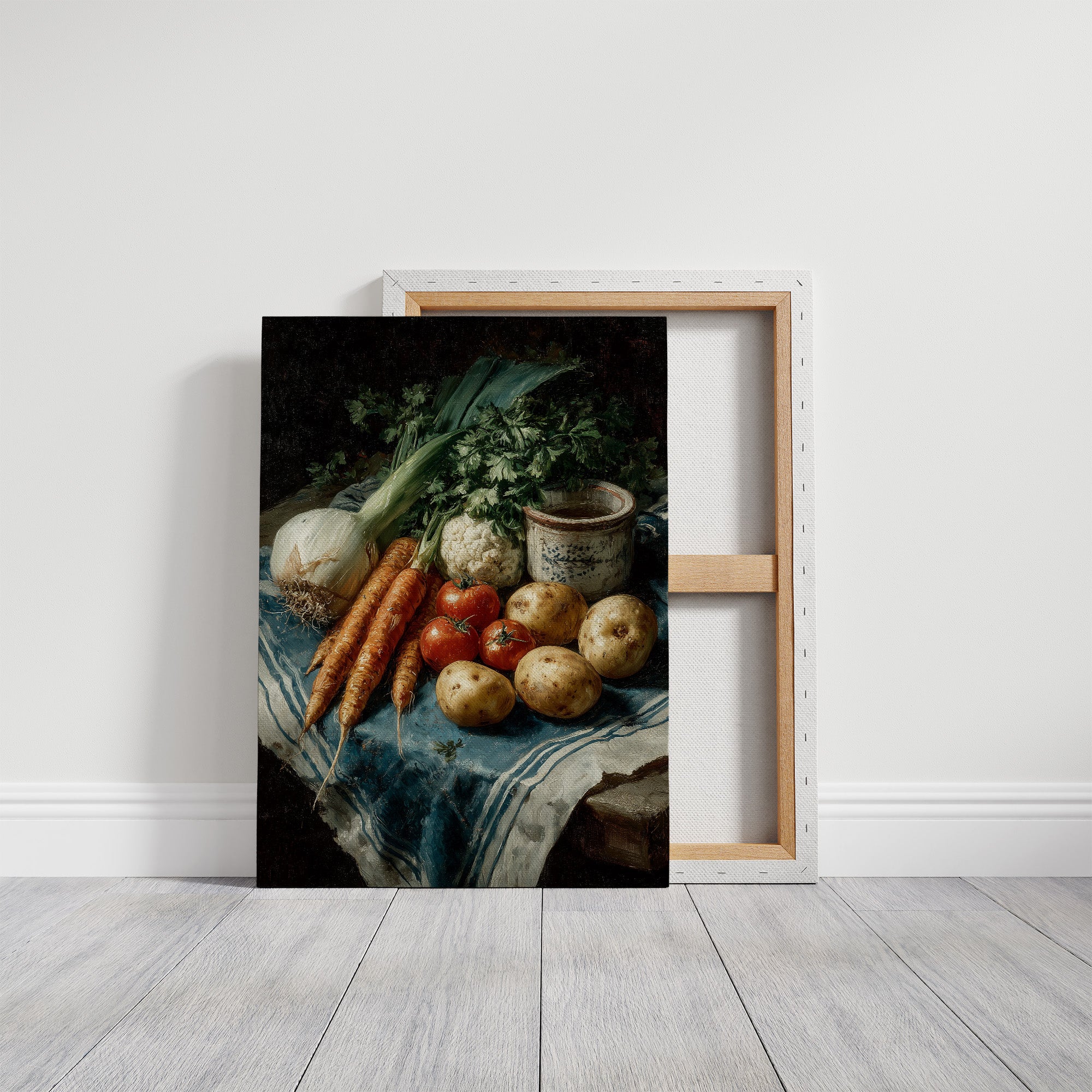 Harvest on Linen Cloth