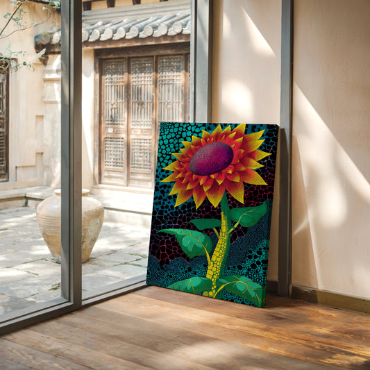A Sunflowers Vibrant Rebellion