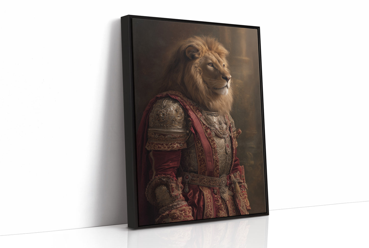 Noble Mane In Royal Attire