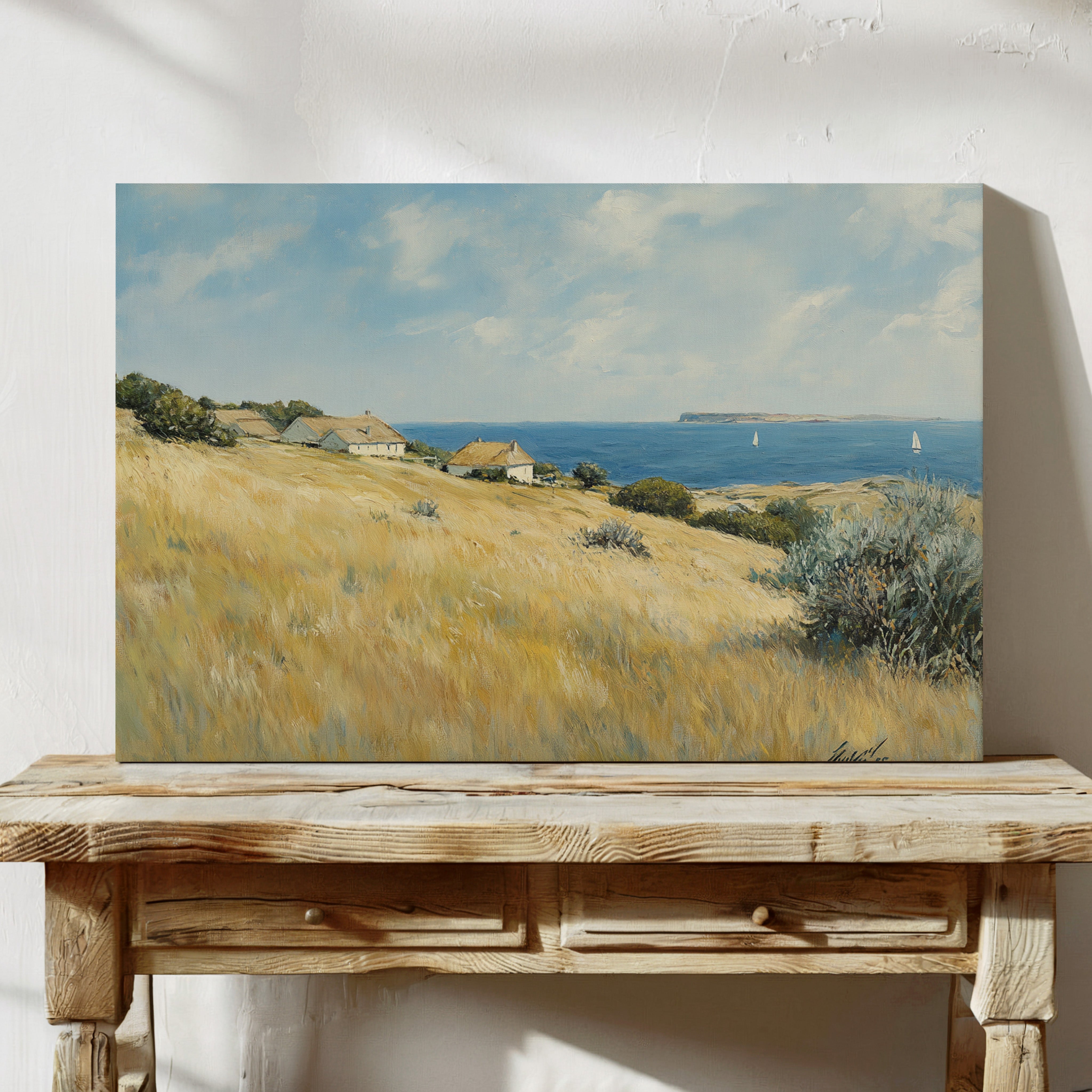 Summer Sails Beyond Golden Hills