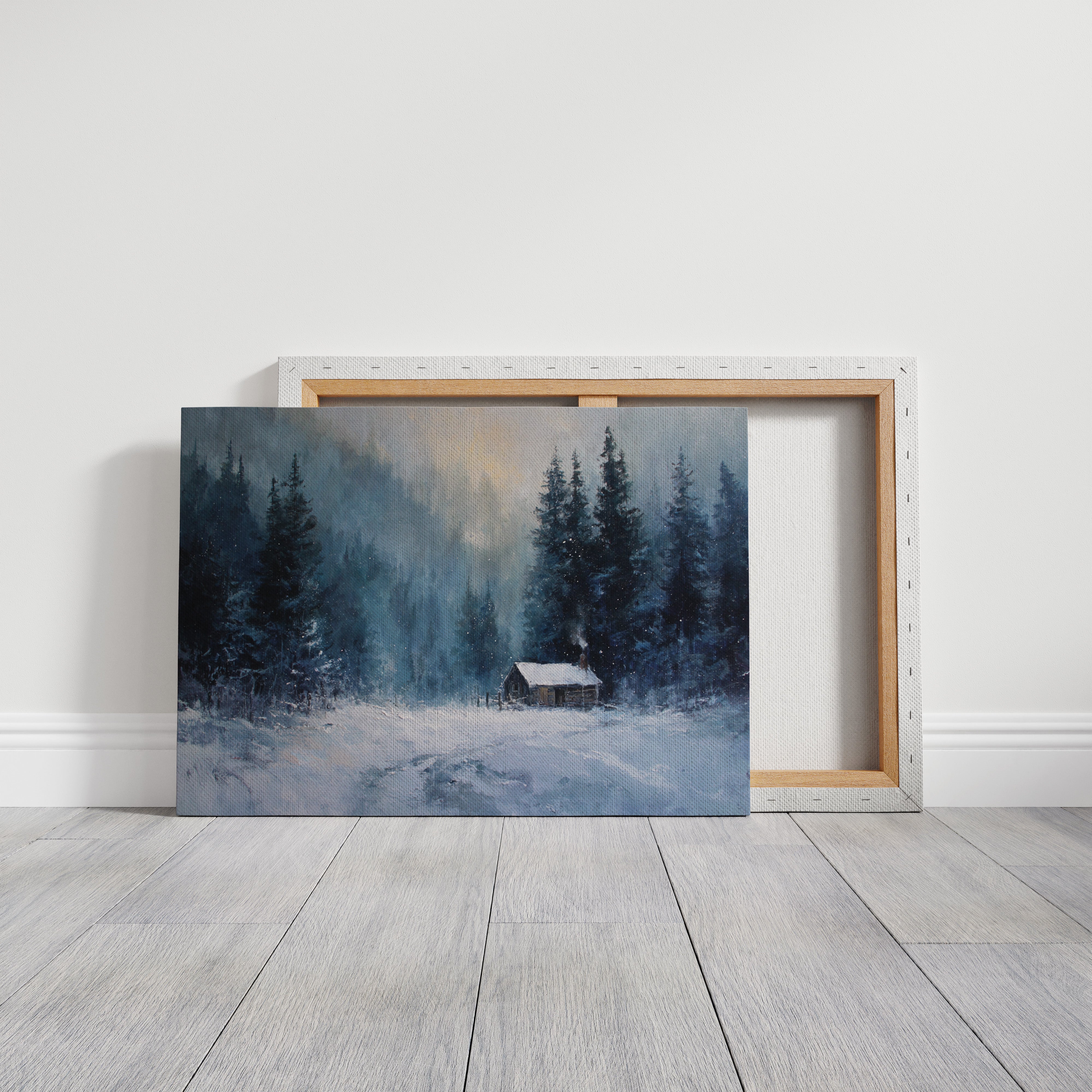 Solitude Sleeps In Winter's Light