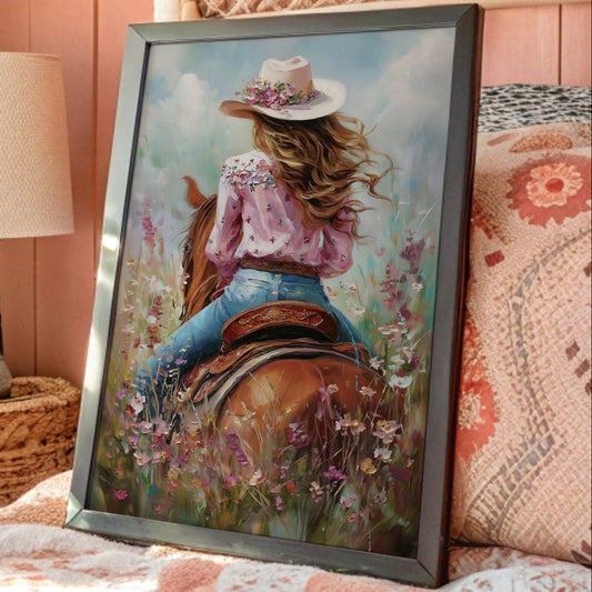 Wildflowers Dance Through Prairie Wind