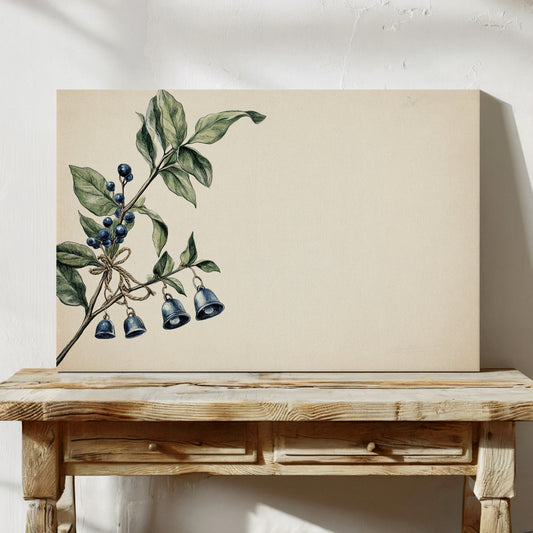 Winter Bells Ring Among Berries
