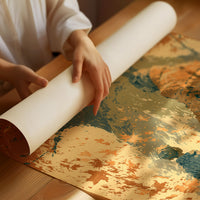 An Offered Hand, An Amber Wood