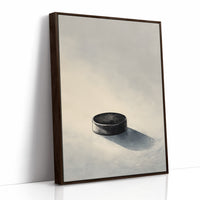 Solitary Puck: Meditation on Ice