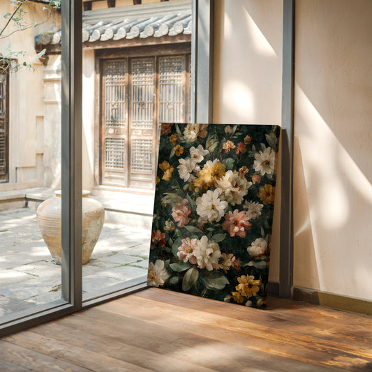 Blooming Garden of Soft Hues