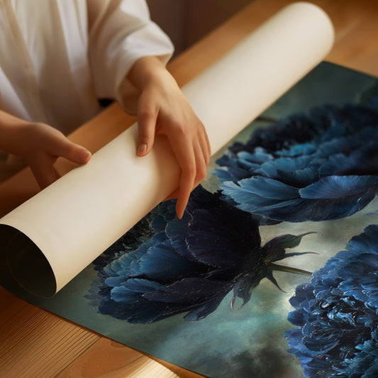 Midnight Blooms in Velvet Hues
