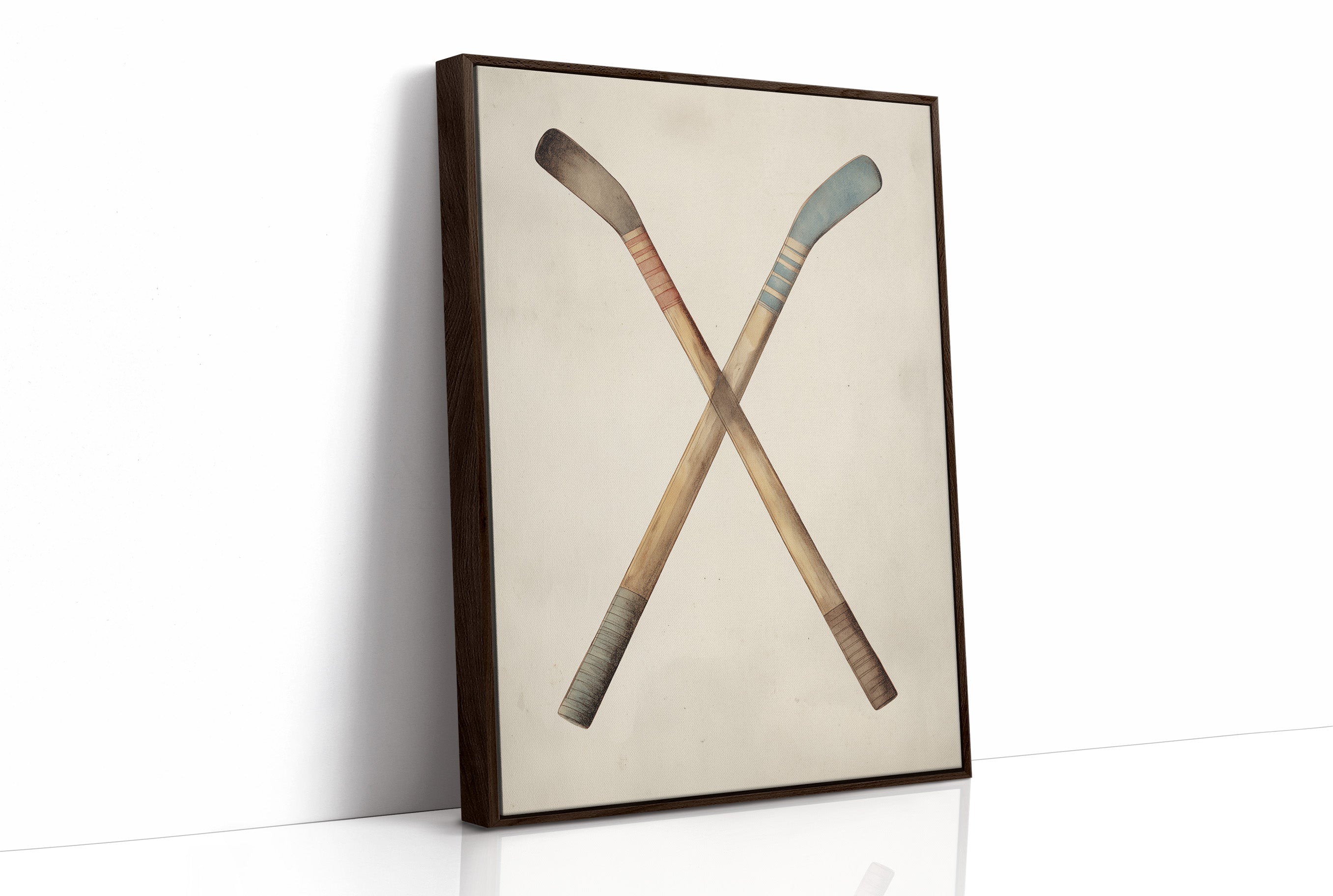 Crossed Sticks: Vintage Hockey Heritage