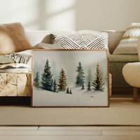 Winter Pines Paint December's Song