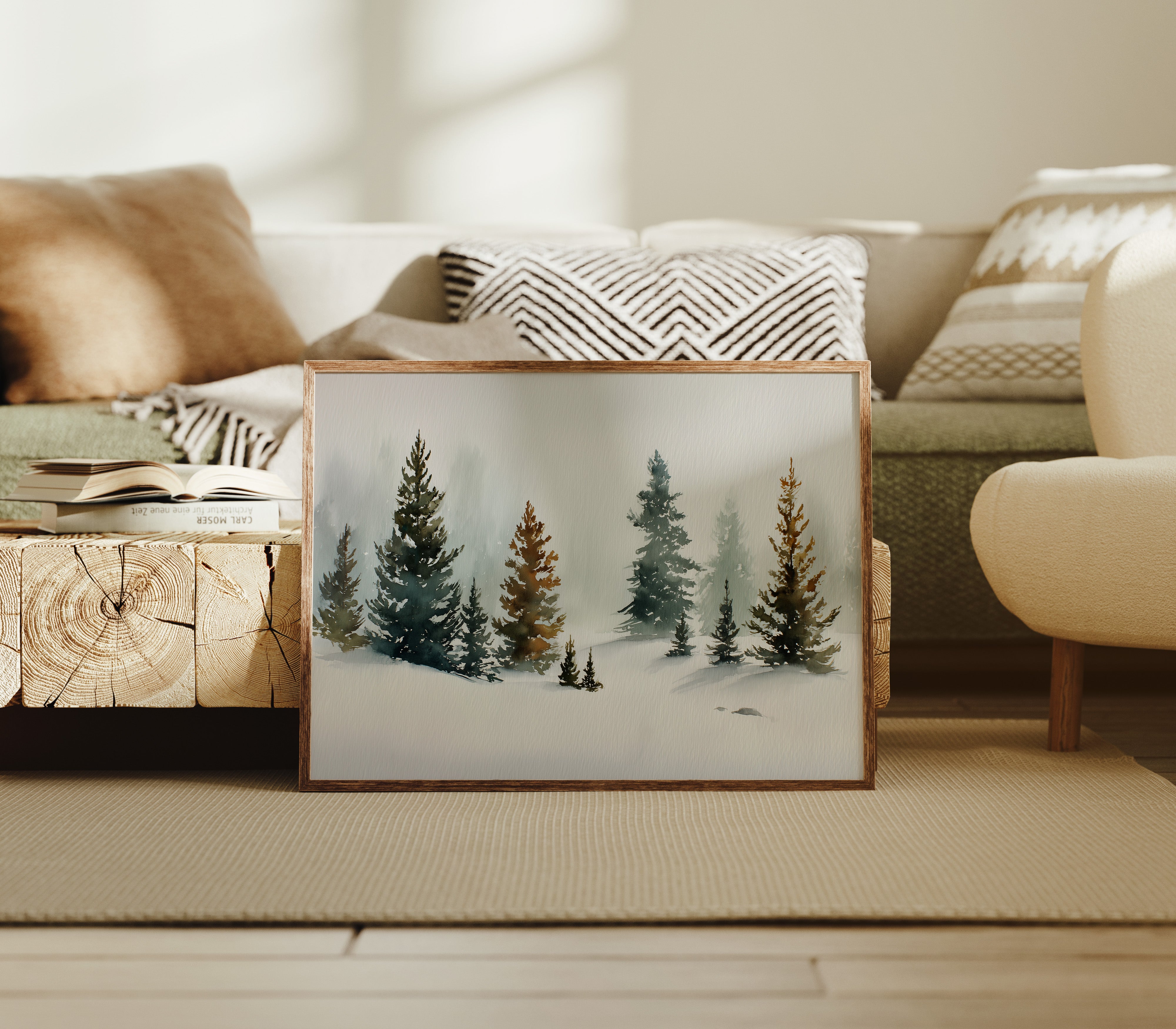 Winter Pines Paint December's Song