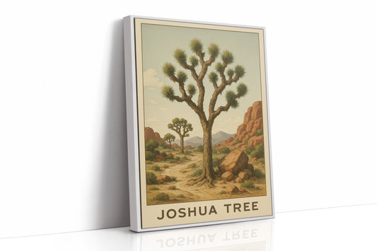 Joshua Tree Desert Landscape Art Print