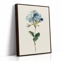 Azure Whispers in Botanical Elegance