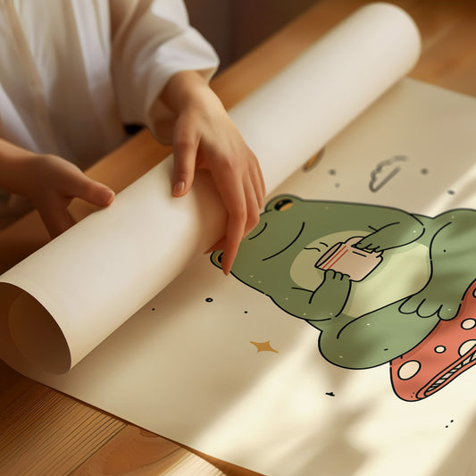 Everything Is Figureoutable Frog Wall Art