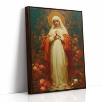 Sacred Roses Bloom In Winter