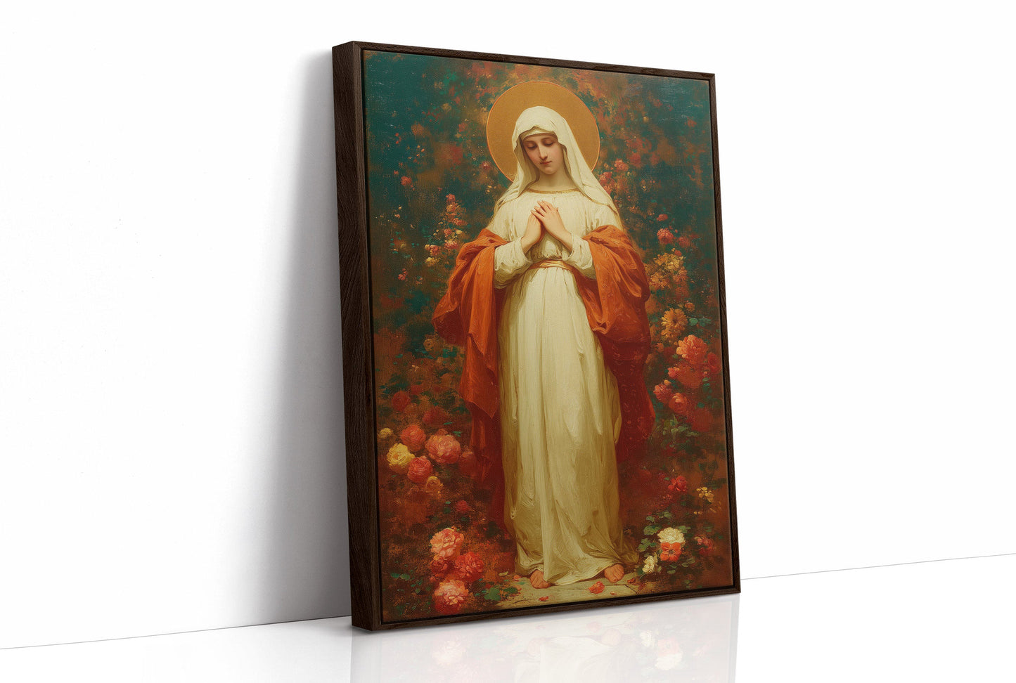 Sacred Roses Bloom In Winter